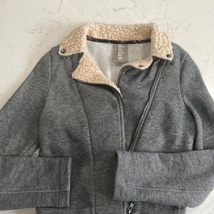 Moto cotton jacket